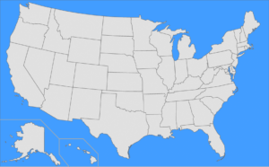 map of the U.S.